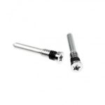 For iPhone X Series - 11 Series - 12 Series - 13 Series - 14 Series - Bottom Screw Set - 2pcs - Silver