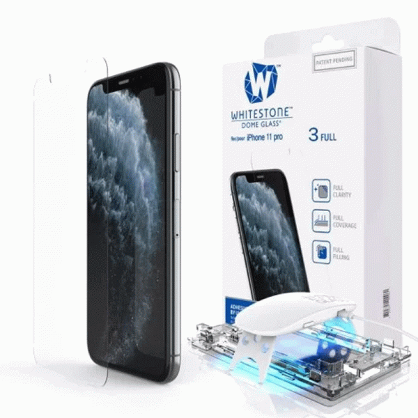 Whitestone iPhone 11 Pro Tempered Glass Screen Protector