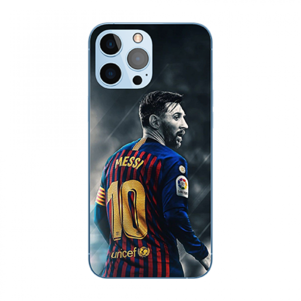 Customized Mobile Case for Apple iPhones (Messi-2 Design)