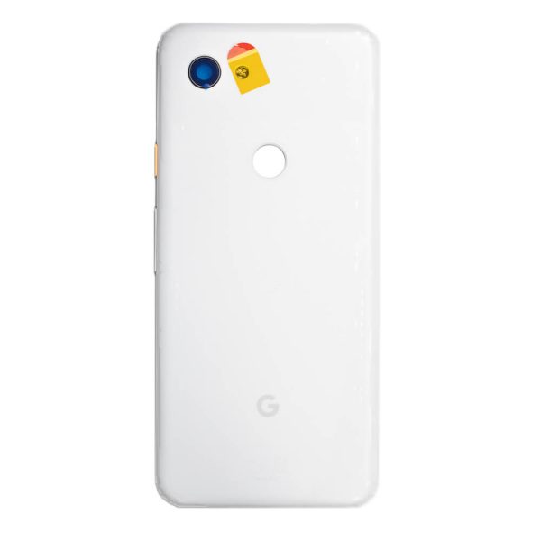 Genuine Google Pixel 3A - Back Cover - Clearly White - 20GS4WW0003