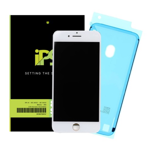 For iPhone 8 - iPhone SE 2020 - LCD Screen and Digitizer - White - iP9