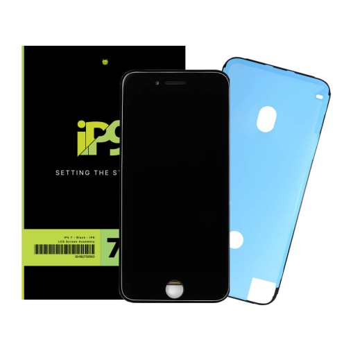 For iPhone 7 - LCD Screen and Digitizer - Black - iP9