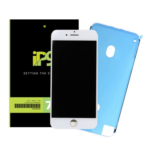 For iPhone 7 - LCD Screen and Digitizer - White - iP9