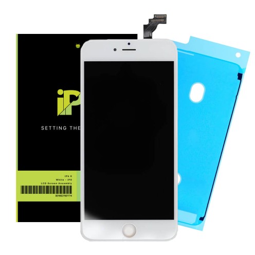 For iPhone 6 Plus - LCD Screen - White - iP9