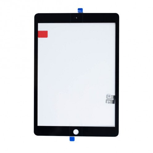 For iPad 7 (2019) - iPad 8 (2020) - iPad 9 (2021) - Touch Screen Digitizer - Black - XO7