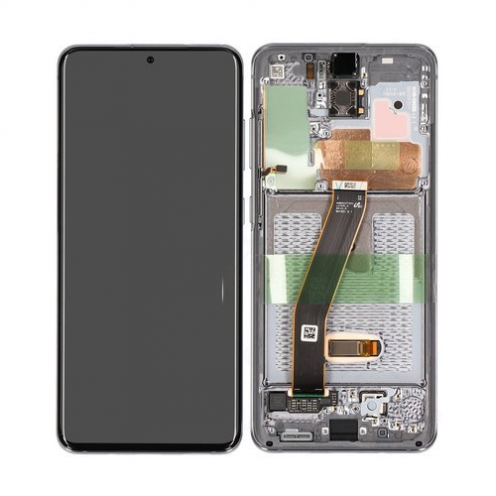 Genuine Samsung Galaxy S20 Ultra - SM-G988 - AMOLED Screen Assembly - Grey - GH82-26032B