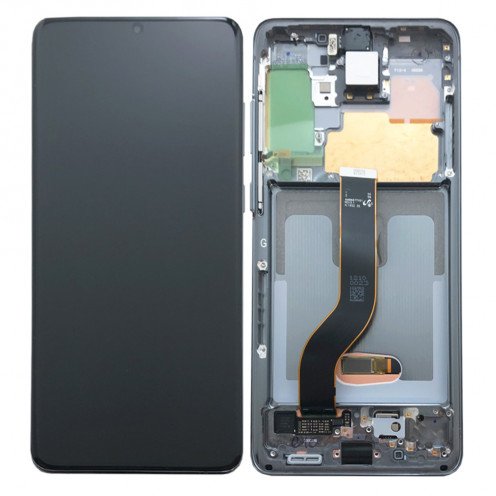 Genuine Samsung Galaxy S20 Plus - SM-G985 - AMOLED Screen Assembly - Grey - GH82-22134E