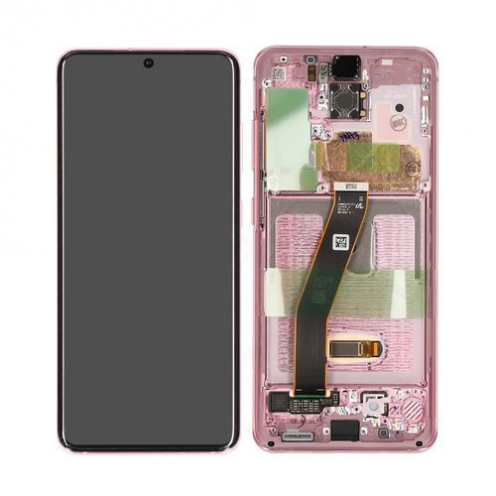 Genuine Samsung Galaxy S20 - SM-G980 - 5G SM-G981 - AMOLED Screen Assembly - Purple - GH82-22123C