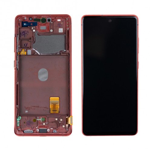 Genuine Samsung Galaxy S20 Fan Edition 5G - SM-G781 - LCD Screen & Digitizer Assembly - Red - GH82-24214E
