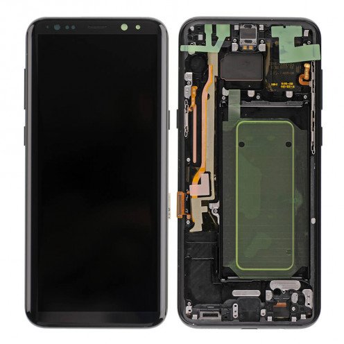 For Samsung Galaxy S8 Plus - SM-G955 - Screen Assembly - Black - GH97-20470A - Refurbished