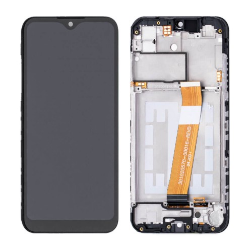 For Samsung Galaxy A01 - SM-A015 - Screen Assembly With Frame - Refurbished - Micro USB Version