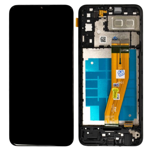 For Samsung Galaxy A04e - SM-A042 - Screen Assembly With Frame - Refurbished