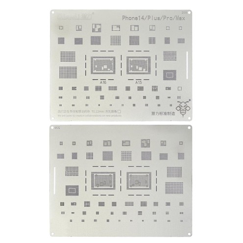 For iPhone 14 Series - Qianli Bumblebee IC Stencil - QS209