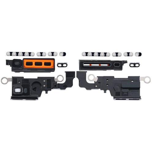 For iPhone 14 Plus - Loudspeaker & MIC Mesh - Starlight - 10 Pack