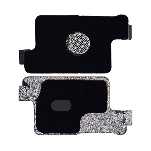 For iPhone 14 - 14 Plus - Flash Light & Power Flex Bracket With Microphone Mesh - White - 10 Pack