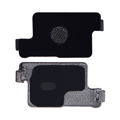 For iPhone 14 - 14 Plus - Flash Light & Power Flex Bracket With Microphone Mesh - Black - 10 Pack