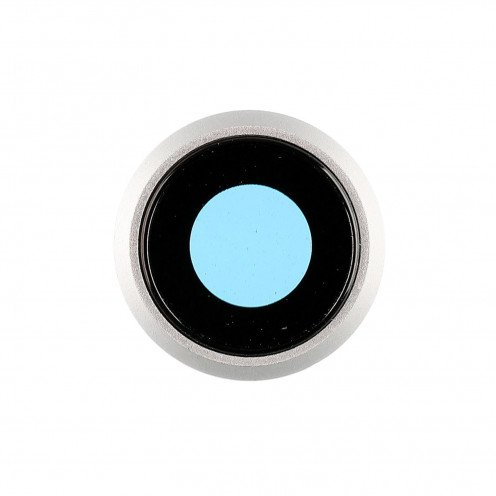 For iPhone 8 - iPhone SE 2020 - iPhone SE 2022 - Rear Camera Holder with Lens - White