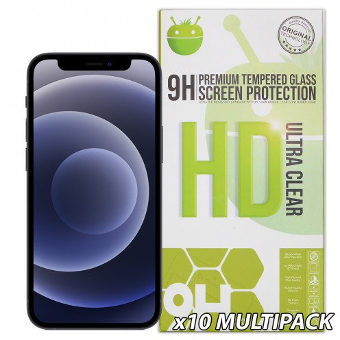 iParts4u Premium Tempered Glass Edge to Edge Screen Protector - For iPhone 13 Pro Max