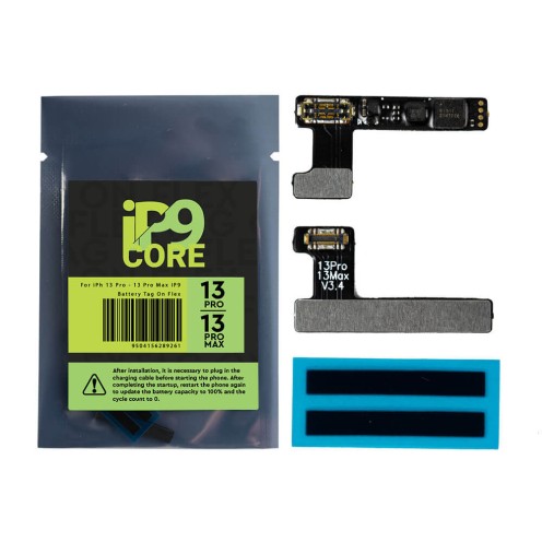 iP9 Core Battery Health Tag On For iPhone 13 Pro - iPhone 13 Pro Max - No Programming Required