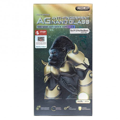 Atouchbo King Kong - Anti-Fingerprint Matte Nano Glass - For iPhone 13 Pro Max
