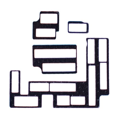 For iPhone 13 Pro Max - Mainboard Inline Insulation Sticker - 4 Piece Set - 10 Pack