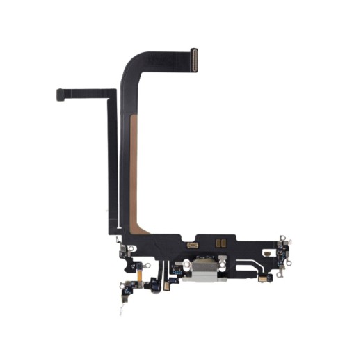 For iPhone 13 Pro Max - Charge Port - Silver - Original Pulled - Used