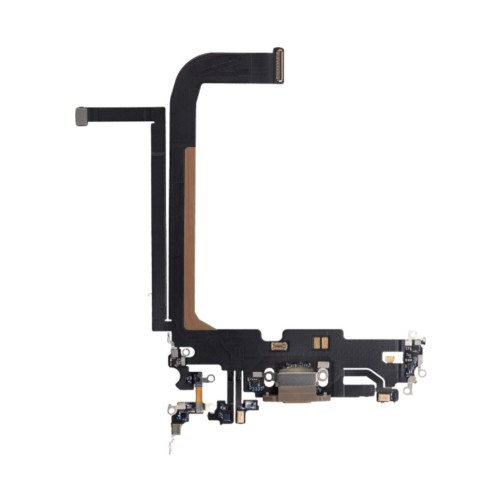 For iPhone 13 Pro Max - Charge Port - Gold - Original Pulled - Used