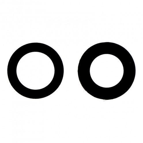 For iPhone 13 Mini - iPhone 13 - Rear Camera Lens - 2 Pieces With Adhesive