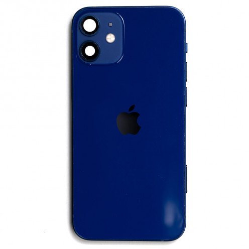 Genuine iPhone 12 Mini - Rear Housing With Parts - Blue - Original Pulled - Grade A - CE Mark