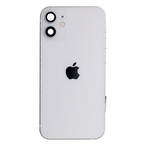 Genuine iPhone 12 Mini - Rear Housing With Parts - White - Original Pulled - Grade A - CE Mark