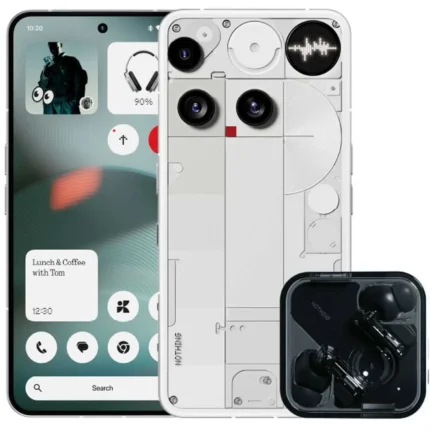 Nothing Phone (3) Glyph Matrix, 16GB + 512GB, White + Ear Earbuds