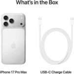 Apple iPhone 17 Pro Max (512GB) – Silver - Image 4